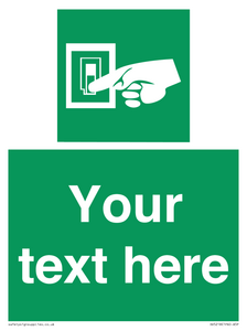 Custom Light Switch Sign